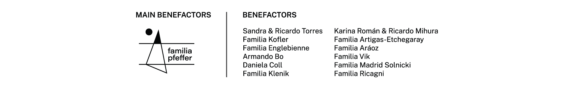 Benefactors